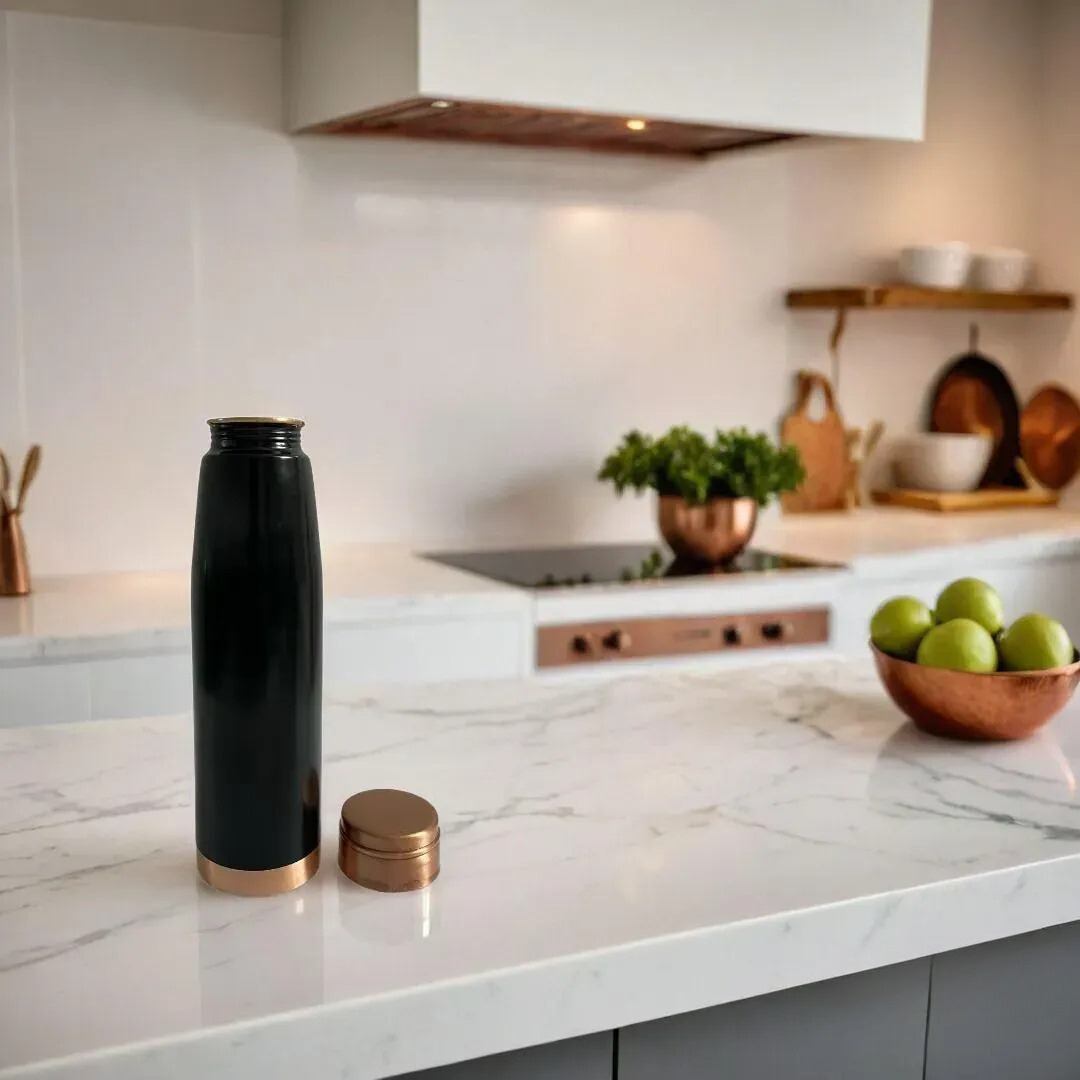 Black Copper Water Bottle