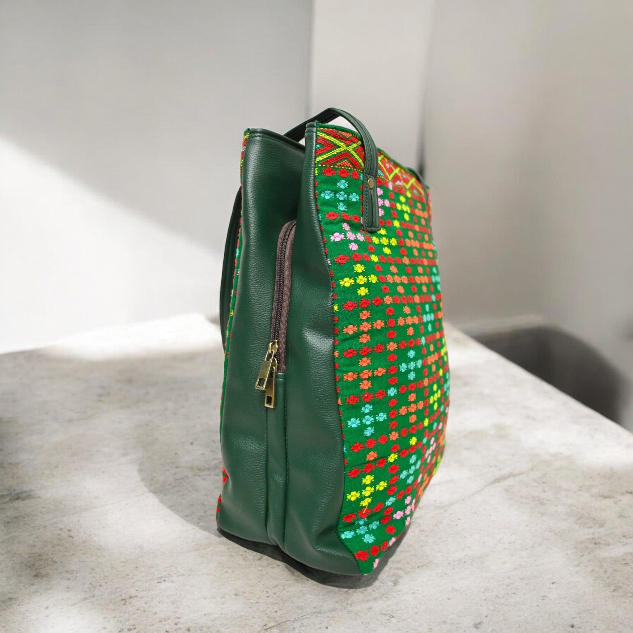 Nature's Large Tote (Green)