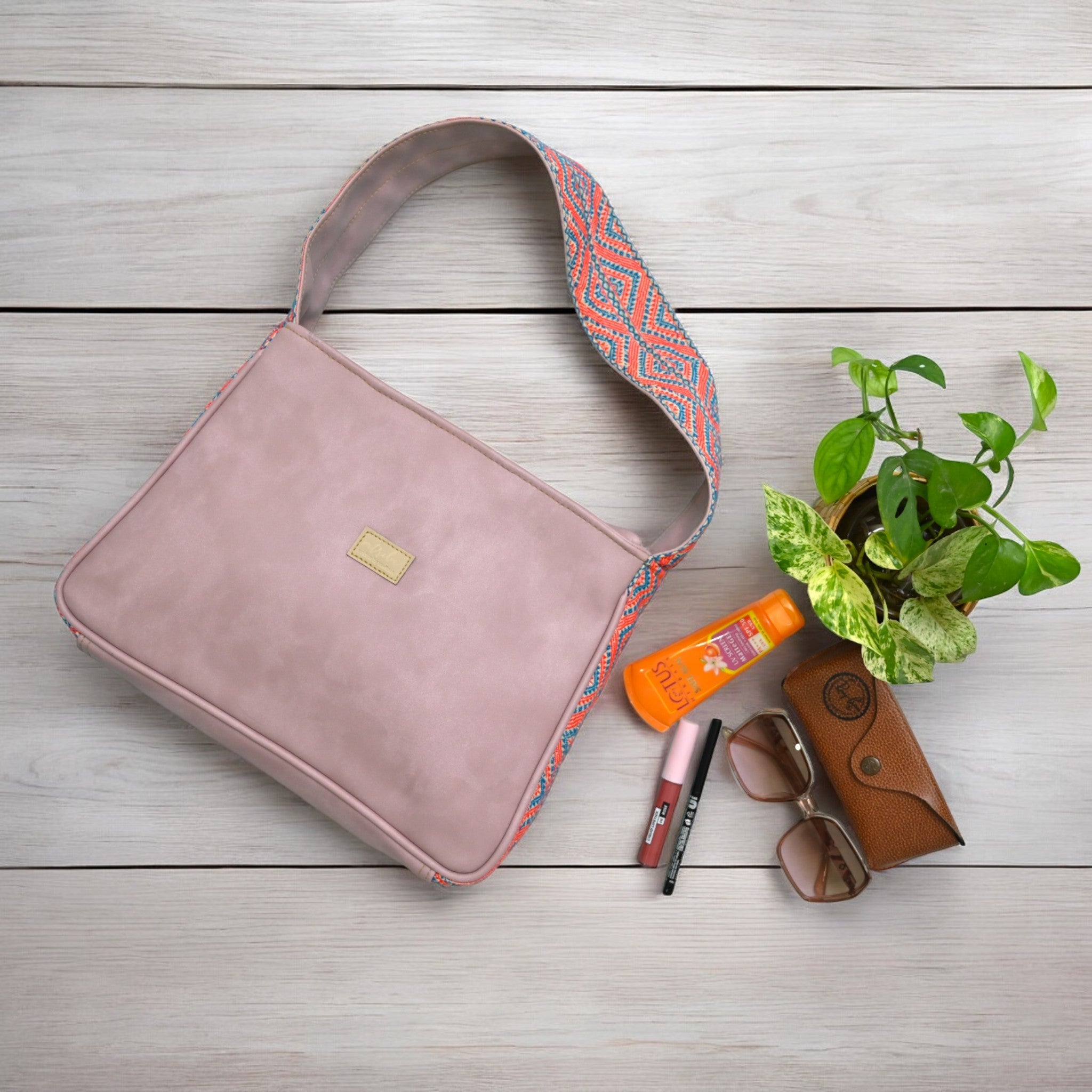 Pink Fiesta Regular Handbag Tote