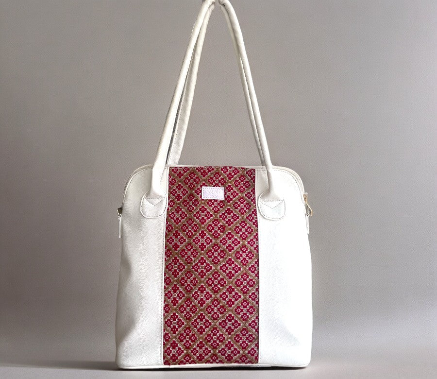 Ivory Luxe Office handbag