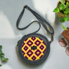 Round Sling bag (black)