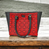 Scarlet Shadow Tote (elegant black)