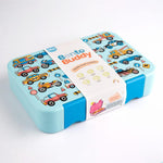 Bento Buddy Transfer Proof 4 Compartment Lunch Box 750ml (Vehicle)