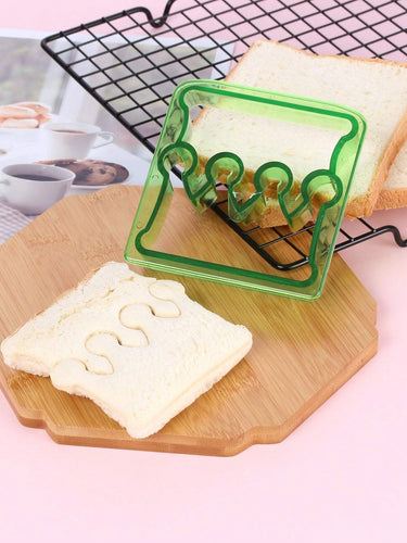 Sandwich Cutter for Breakfast/Lunch Making Mold (Pack of 3) (Random)