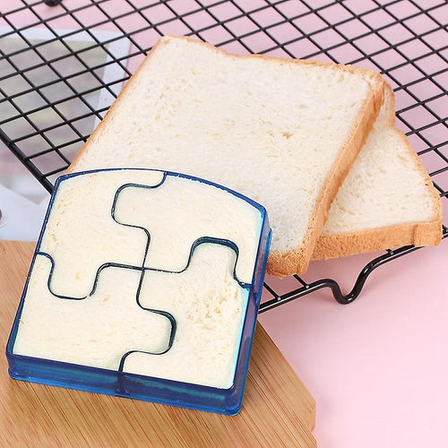 Sandwich Cutter for Breakfast/Lunch Making Mold (Pack of 3) (Random)