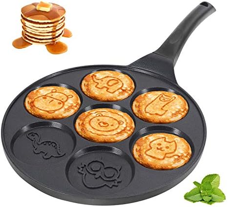 Animal Design Non-Stick Frying Pan (Black)