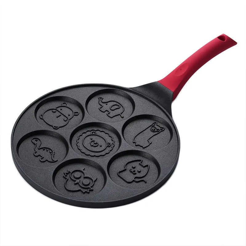 Animal Design Non-Stick Frying Pan (Black)