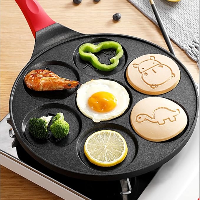 Animal Design Non-Stick Frying Pan (Black)