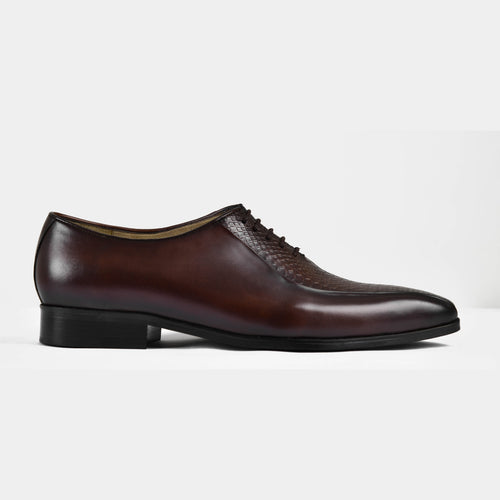 Armando Brown Leather Laceups