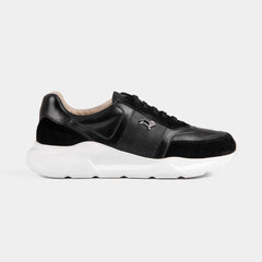 Aureo Black | Leather Sneakers