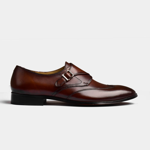 The Ondario Ii Leather Monk Straps