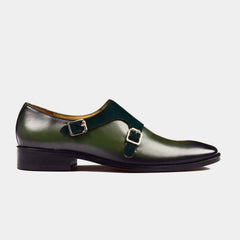 Chris Parker Leather Monk Straps