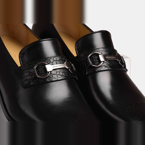 Diaz Black Loafers