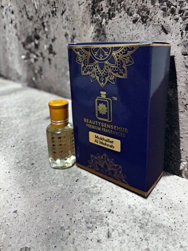 Mukhallat Al Mehrab Attar, Sweet and Floral Fragrance, Long-lasting Wear, Perfect for Men & Women, Daily Use or Special Occasions, Premium Quality