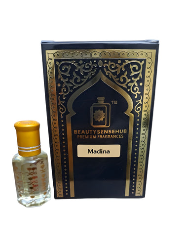 Madina Attar, Long-lasting Fragrance, Elegant and Exotic Scent, Premium Quality, Perfect for Men & Women, Ideal for Everyday Use