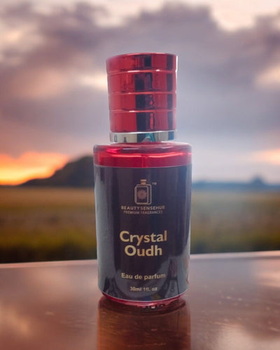 Crystal Oudh Perfume Spray, Long-lasting Fragrance, Luxurious Oudh Scent for Men & Women, Premium Attar-style Perfume, Authentic, Everyday Wear