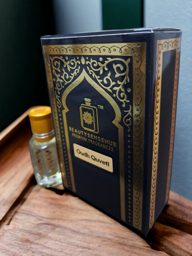 Oud Quveti Attar, Sweet and Floral Fragrance, Long-lasting Wear, Perfect for Men & Women, Daily Use or Special Occasions, Premium Quality