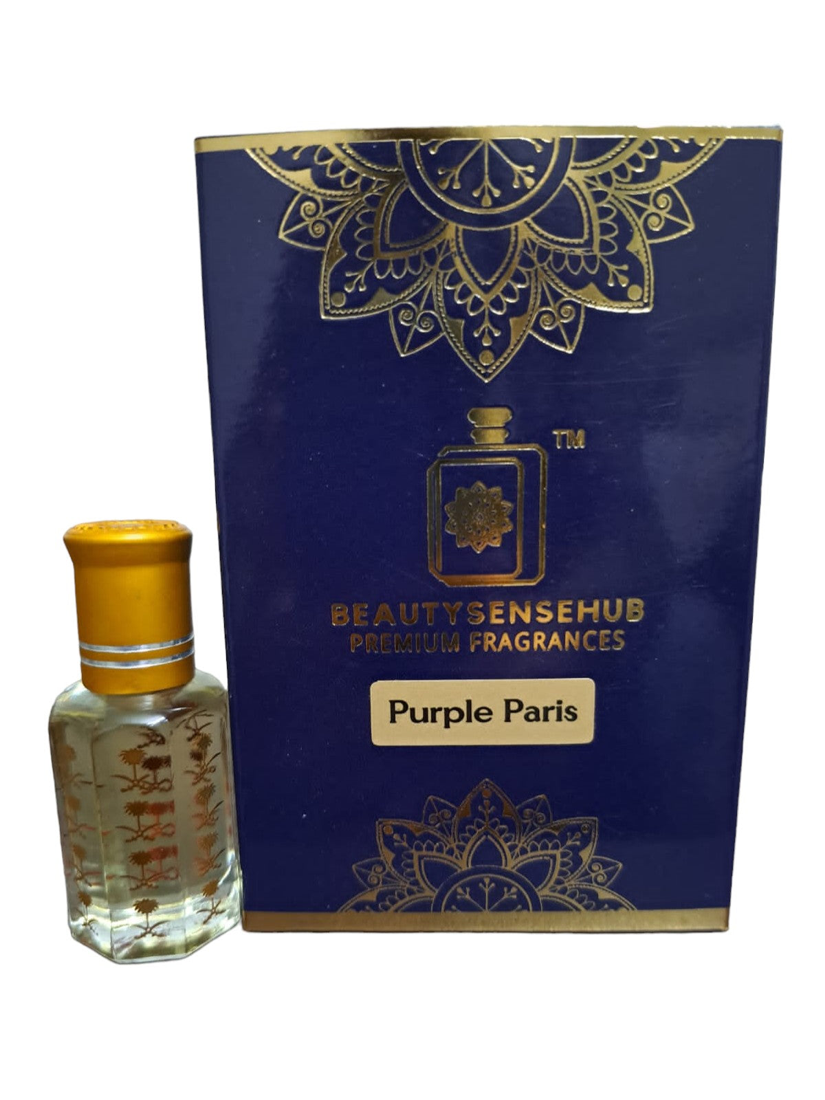 Purple Paris Fragrance Attar, Long-lasting Aroma, Sophisticated and Captivating Scent, Premium Quality, Perfect for Men & Women, Ideal for Everyday Use or Special Occasions (6ml)