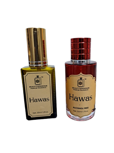 Hawas Perfume, Long-lasting Fragrance, Captivating Scent for Men & Women, Premium Attar-style Perfume, Authentic, Everyday Wear (30ml)