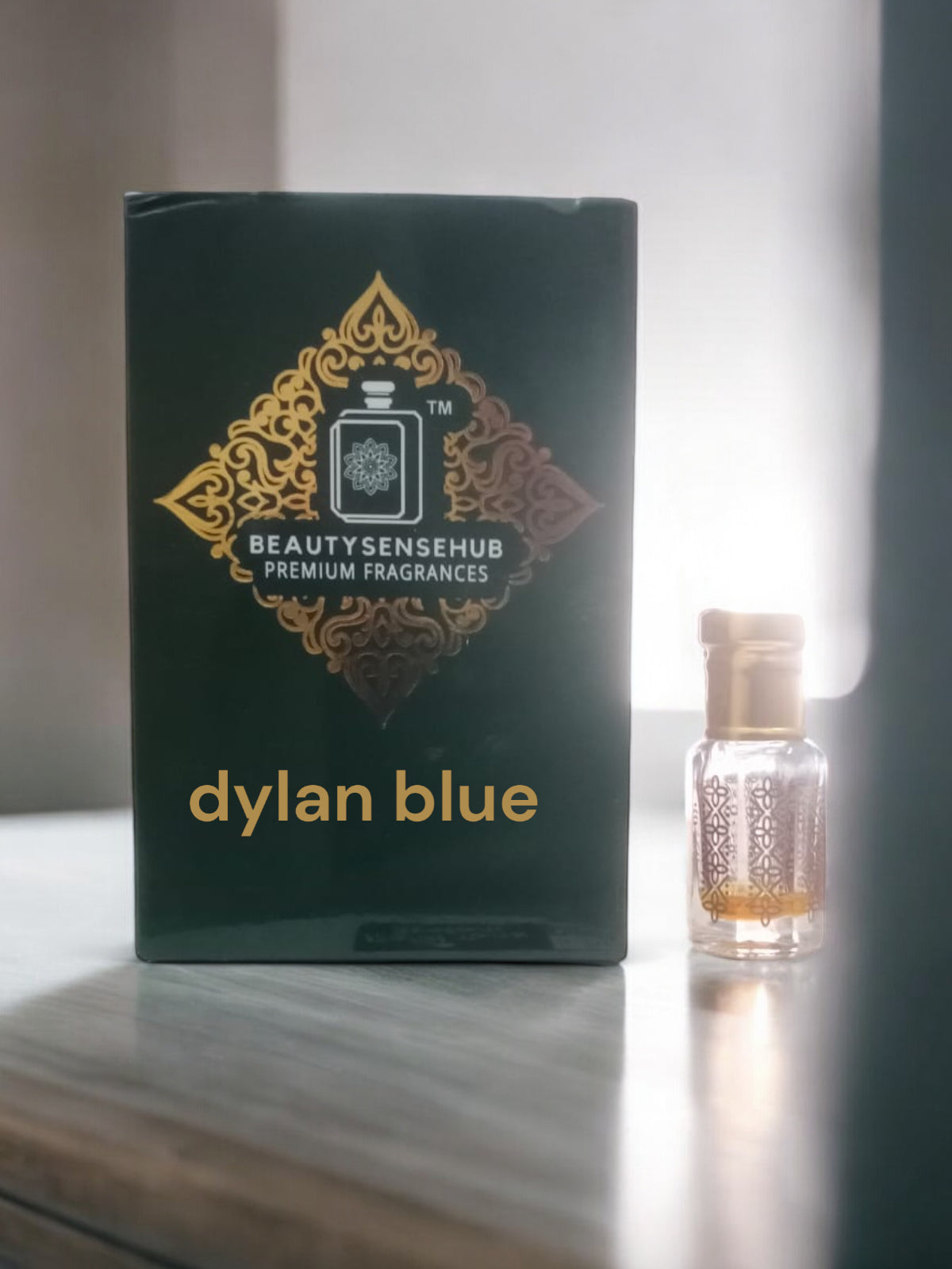 Versace Dylan Blue by Versace, Loose Attar Fragrance, Long-lasting Attar, Authentic Attar, Elegant Scent for Men & Women