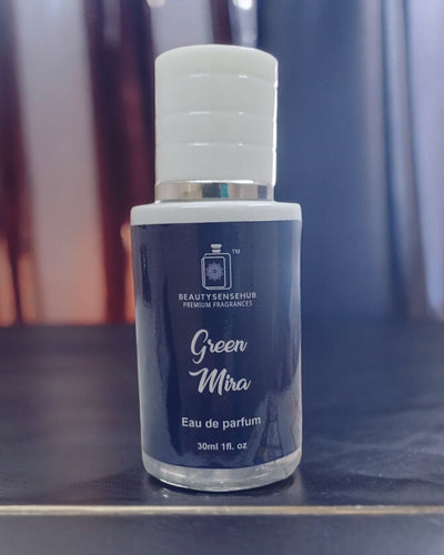 Green Mira Perfume Spray, Long-lasting Fragrance, Refreshing Scent for Men & Women, Premium Attar-style Perfume, Authentic, Everyday Wear