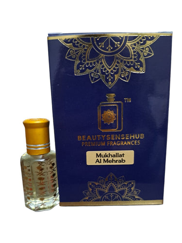 Mukhallat Al Mehrab Attar, Sweet and Floral Fragrance, Long-lasting Wear, Perfect for Men & Women, Daily Use or Special Occasions, Premium Quality