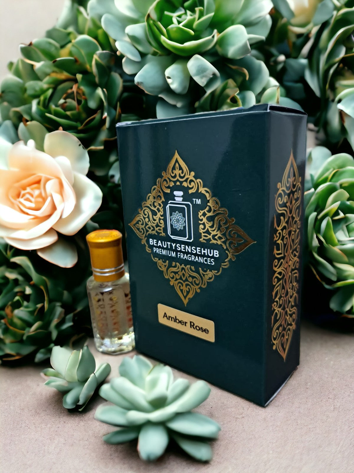 Ambar Rose (Ajmal) Attar, Sweet and Floral Fragrance, Long-lasting Wear, Perfect for Men & Women, Daily Use or Special Occasions, Premium Quality