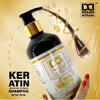 Keratin Hair Thickening Shampoo, Strengthens and Thickens Hair, Adds Volume and Shine, Suitable for All Hair Types, Premium Quality (250ml)