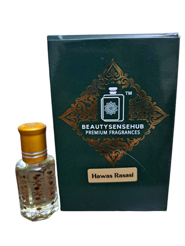 Hawas Rasasi Attar, Sweet and Floral Fragrance, Long-lasting Wear, Perfect for Men & Women, Daily Use or Special Occasions, Premium Quality