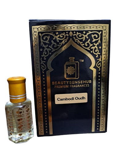 Cambodi Oud Attar, Sweet and Floral Fragrance, Long-lasting Wear, Perfect for Men & Women, Daily Use or Special Occasions, Premium Quality