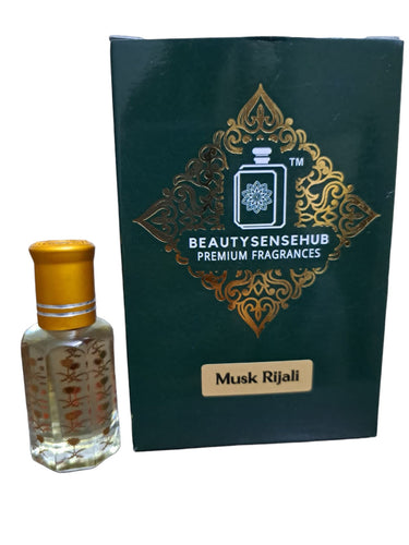 Musk Rijali Attar, Long-lasting Fragrance, Luxurious and Musky Scent, Premium Quality, Perfect for Men & Women, Everyday Use or Special Occasions