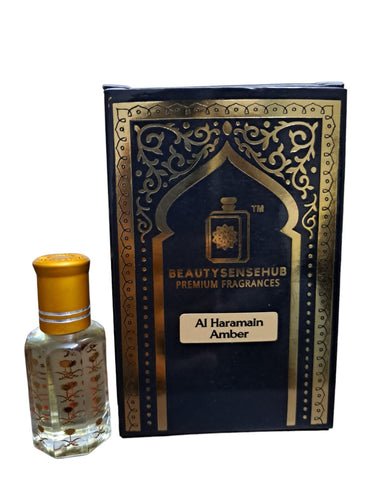 Al Haramain Amber Oud Attar, Sweet and Floral Fragrance, Long-lasting Wear, Perfect for Men & Women, Daily Use or Special Occasions, Premium Quality