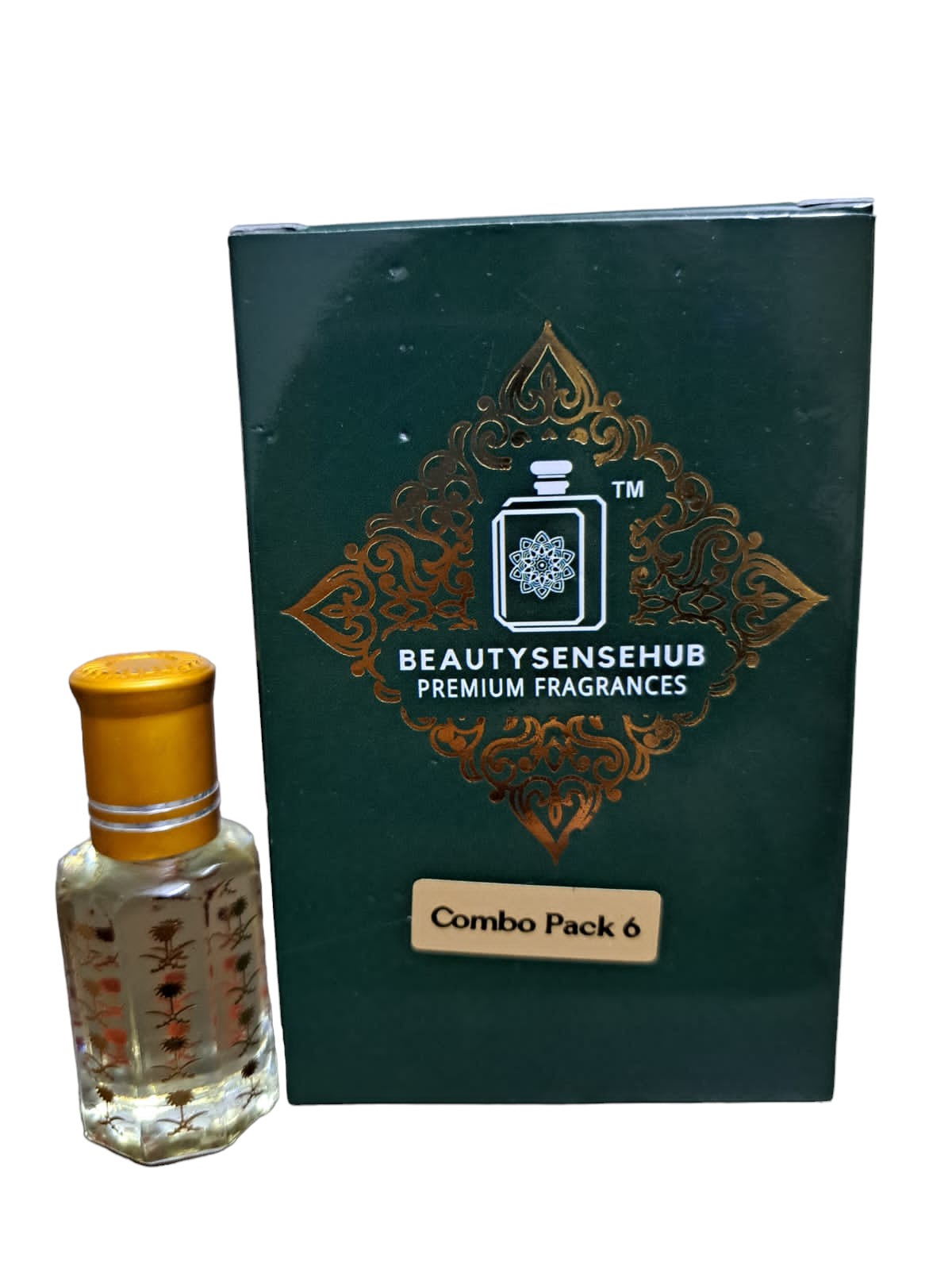 Combo Pack of 6 Attars, Premium Long-lasting Fragrances, Luxurious and Exotic Scents, Perfect for Men & Women, Ideal for Gifting or Everyday Use (30ml each)